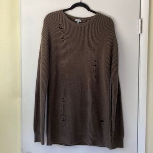 Tobi Grunge Long Knitted sweater